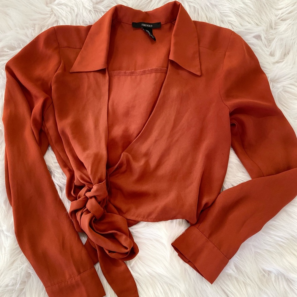 Terracota blouses perfect for a night out.